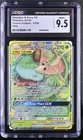 2019 POKEMON COSMIC ECLIPSE - HOLO #1/236 VENUSAUR & SNIVY GX CGC 9.5