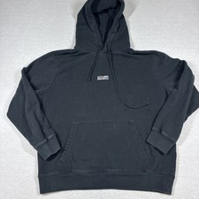 Allsaints All Saints Ryder Hoody Spellout Black Hoodie Pullover Medium Street