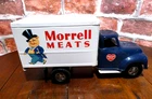 VINTAGE DESALLE TONKA MORRELL MEATS DELIVERY BOX TRUCK #096. PRISTINE!