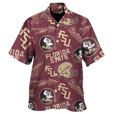 Florida State University Fashion Hawaiian Shirt
