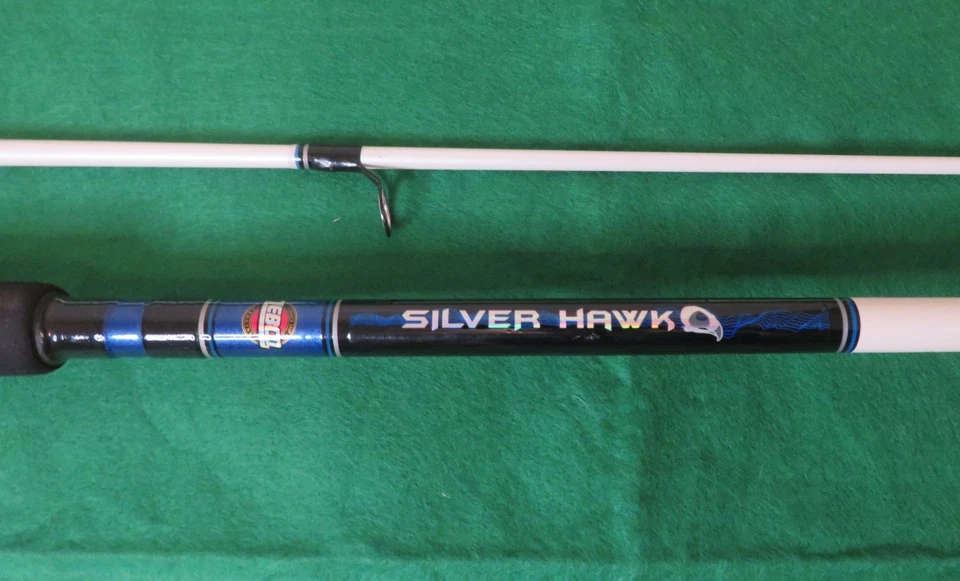 Лот из 2 удочек Shakespeare Tiger Spinning & Zebco Silver Hawk 7 футов 2 штуки - Изображение 4 из 4