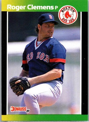 1989 Donruss Baseball's Best Roger Clemens Red Sox Base Card NM Set Filler #65