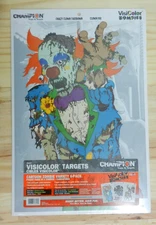 Champion Visicolor Zombies; 6 Pack of 12x18 Targets; Clown, Deer, Turkey; 46042