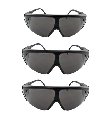 (3) A-Safe Protective ANSI Z87 Work Eyewear Shooting Safety Glasses Side Shields