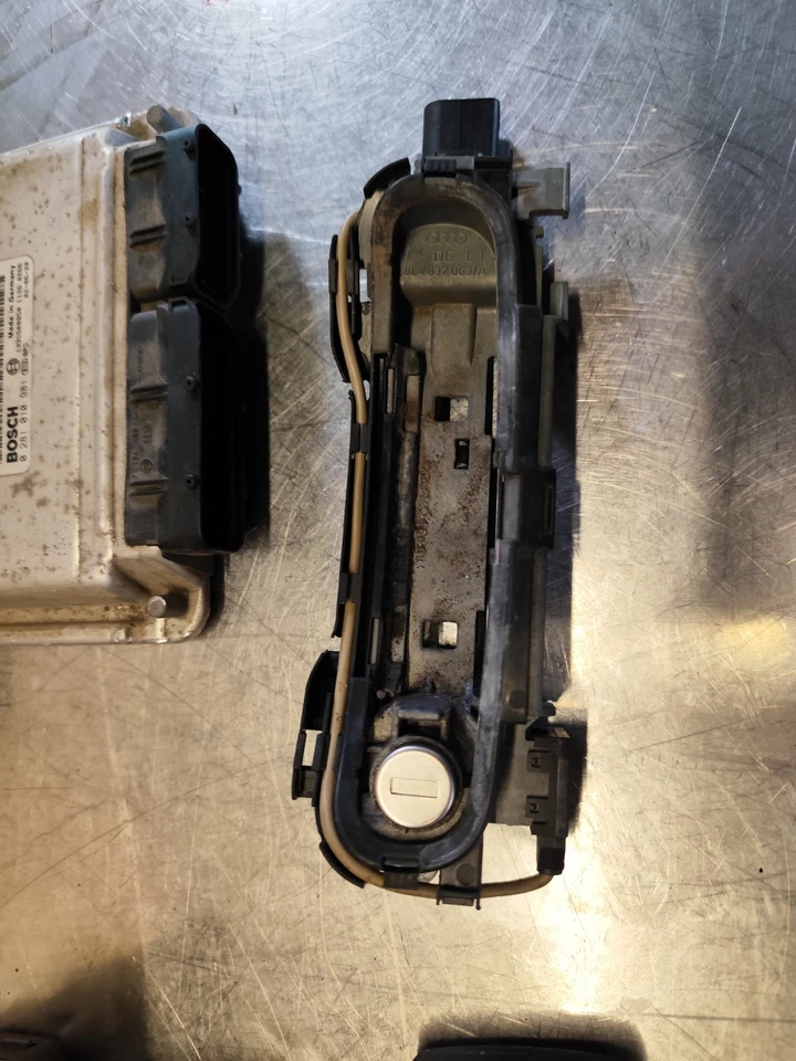 KIT DEMARRAGE ECU AUDI A 3 8L 1.9 TDI 130CV 038906019FT / 8L0920900M - Immagine 4 di 4