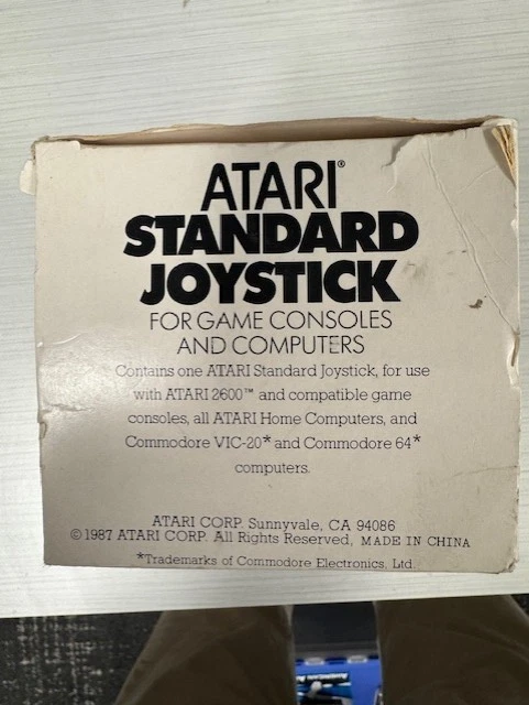 Joystick for Atari 2600 Video Game NEW MIB - Image 2 of 3