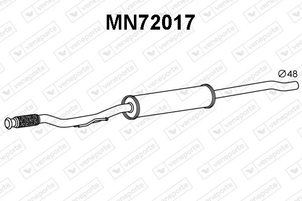 SILENCIEUX AVANT MINI MINI COOPER,MINI CLUBMAN COOPER,MINI DéCAPOTABLE COOPER - Photo 2/2