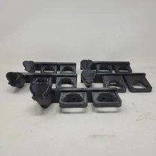 Fits Milwaukee M12 Tool and Battery Holder Mount Black 5 Organizers