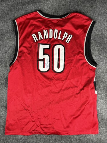 Maglia Zach Randolph autografata Reebok Portland Trailblazers #50 NO COA taglia XL