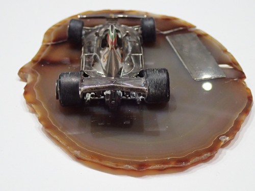 FERRARI 312 T F.1 1975 MICHELE CONTI IN ARGENTO EDIZIONE LIMITATA SCALA 1:43 (S) - Foto 6 di 8