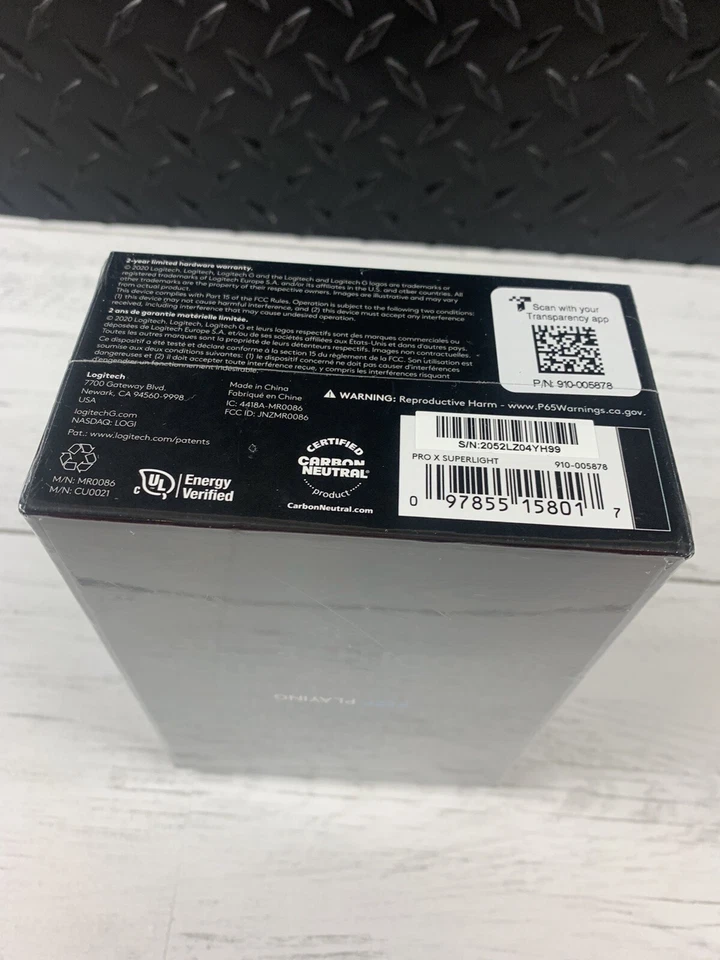 Logitech G Pro X Superlight Wireless Gaming Mouse Black- SHIPS SAME DAY - Image 3 of 4