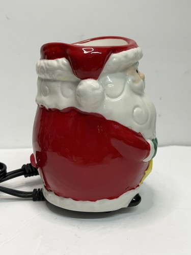 Velas de colores vivos Navidad Santa Claus cera eléctrica calentador probado - Imagen 8 de 10