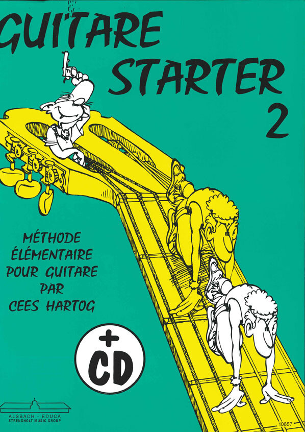 Thumbnail - Cees Hartog | Guitare Starter Vol. 2 ( Fr ) | Buch + Cd | Alsbach