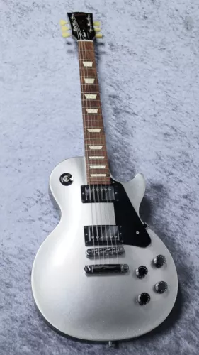 Gibson Les Paul Studio Silver Metallic 2012 Electric Guitar