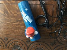Super Mario Brothers Vintage 1990 Telephone Nintendo Blue Touch Works MBS-38