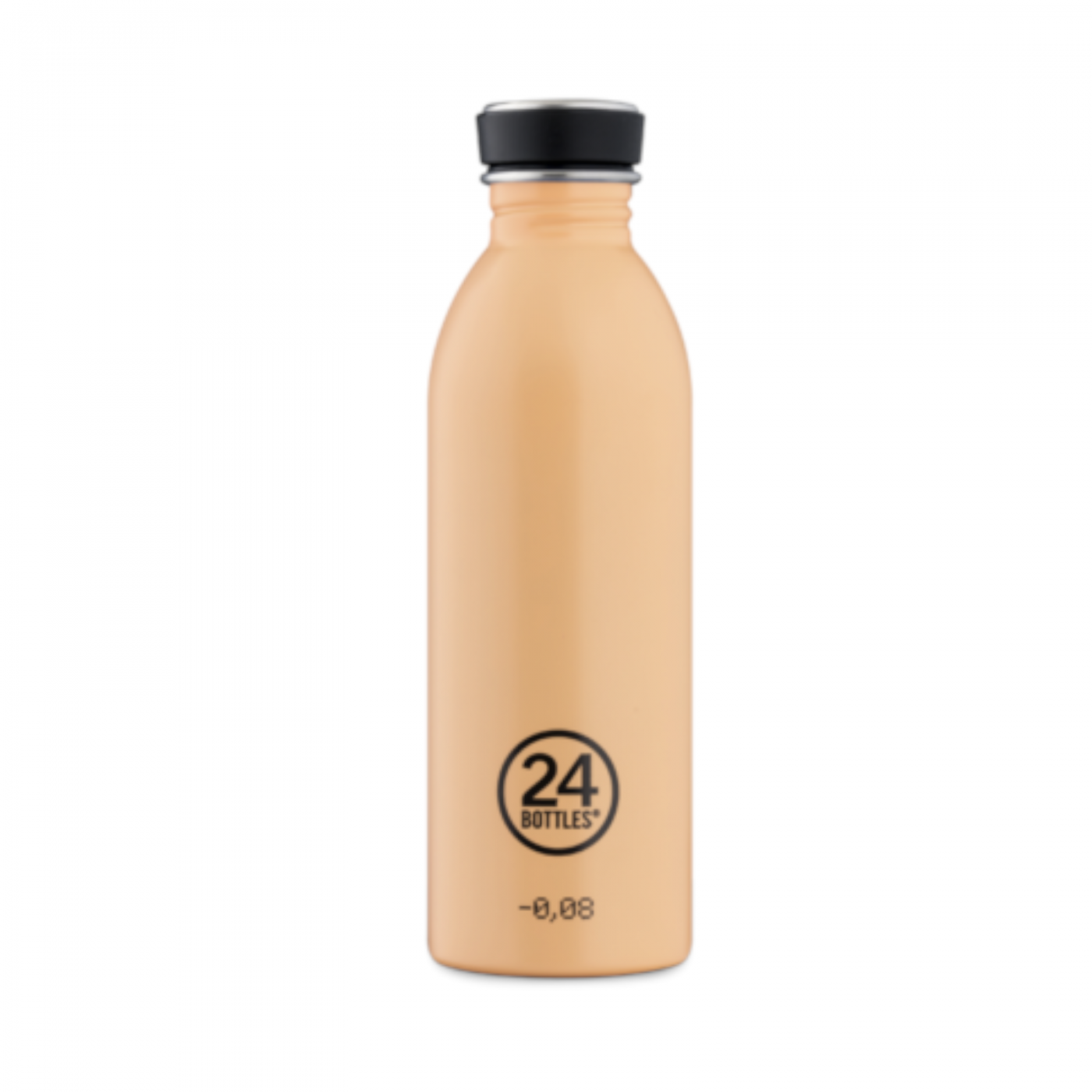 24 Bottles Urban Peach Orange, bottiglia in acciaio inox, 500 ml Rosa 8051513923