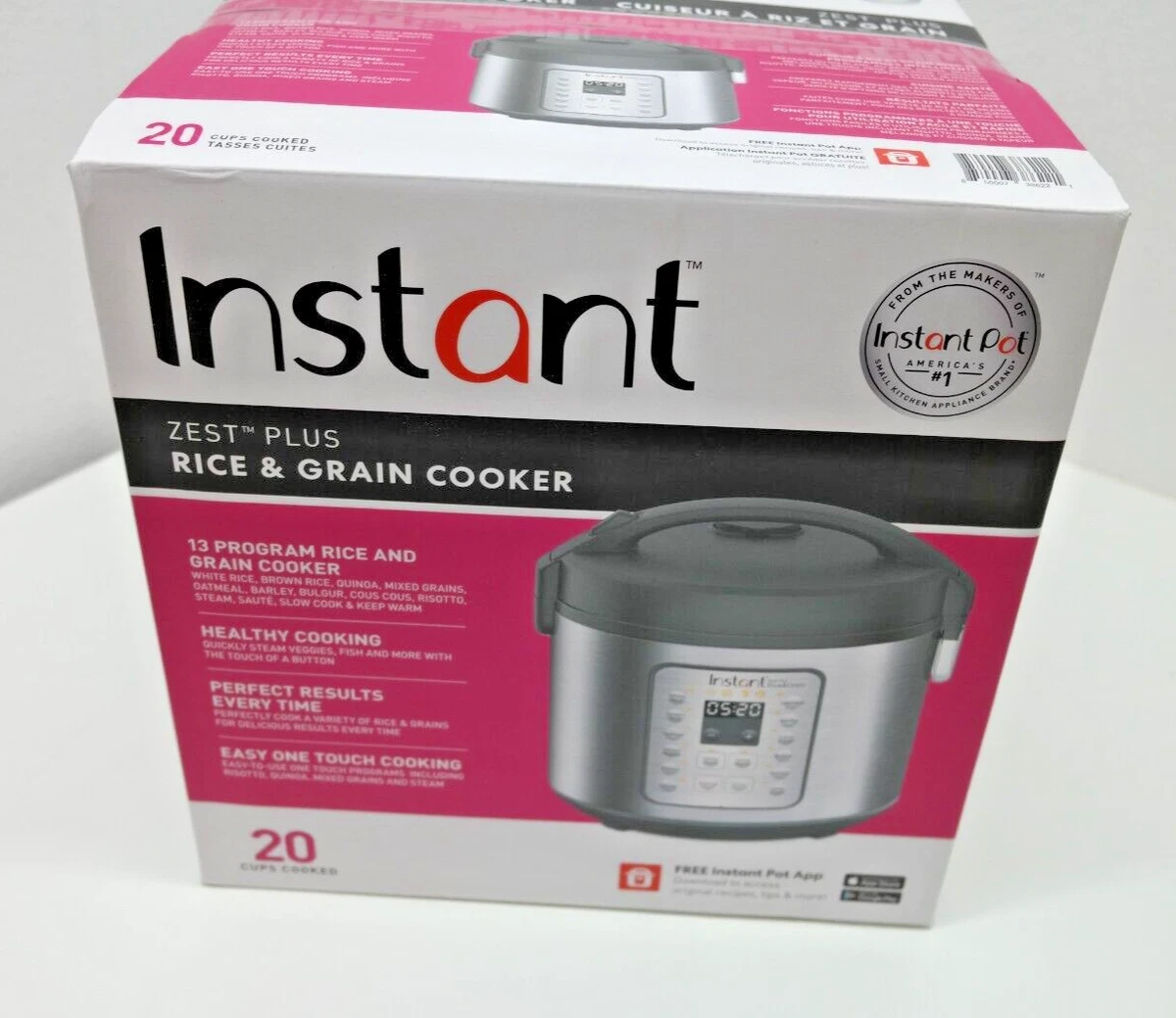 Instant Zest 4 Cup Rice Cooker & Reviews