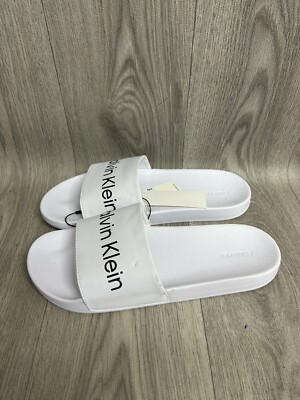 Sandal Slipper Calvin Klein Sliders Womens Size Calvin Klein Slide
