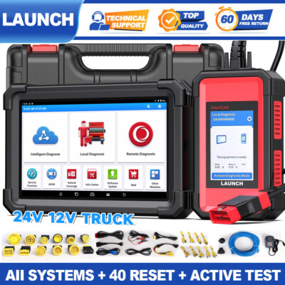 X431 V+ SmartLink HD HGV Truck Full Systems Scanner Diesel OBD2 Diagnostic Tool