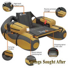 Togiak Float Tube for Fly Fishing Personal Belly Boat Inflatable River Pontoon