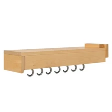 Pull-out Cabinet Organizer Pots Pans Lids Hooks Under Counter Built-In Storage