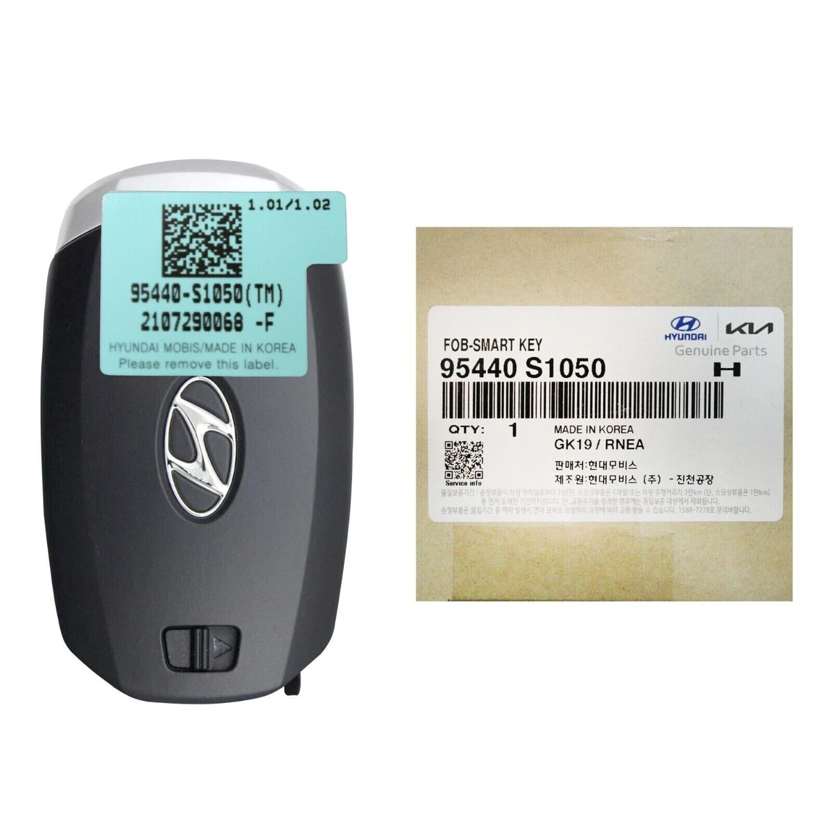 2020 - 2021 GENUINE HYUNDAI SANTA FE SMART KEY - 5BUTTONS - 433MHZ 