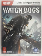 WATCH DOGS PS3 PS4 XBOX 360 ONE PC GUIDA STRATEGICA UFFICIALE PRIMA ITALIANO NEW