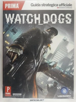 MARKENLOS WATCH DOGS PS3 PS4 XBOX 360 ONE PC OFFIZIELLER STRATEGISCHER LEITFADEN ERSTE ITALIENISCHE NEU