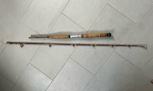 Vintage Herters Boat Pier Rod Fishing Rod 7 ' RB9S30 Antique Saltwater Rod