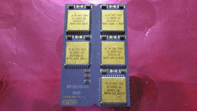 Vintage 1985 DEC Digital 57-2218901  Gold PDP-11 VAX RAM/KDJ/F CPU/TCM/MCM Alpha