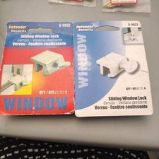 Sliding Window Locks lot of 2 U-9802 U-9823 Defender Security new 1 each
