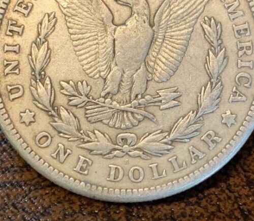 1921-S  The LAST Morgan Silver Dollar Minted in San Francisco - 90% - Historic - Photo 1/4