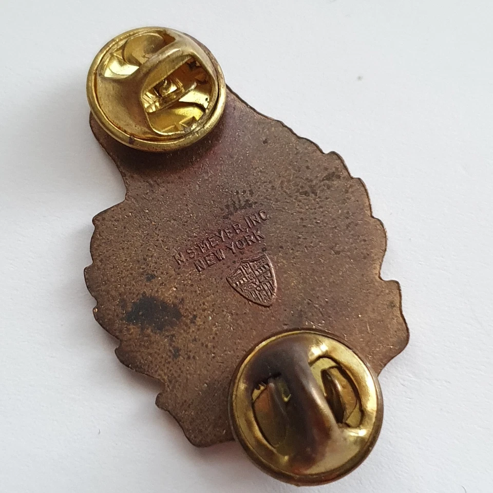 Military academy Norwich University Vintage Enamel pin badge - CB Meyer USA - Image 2 of 3