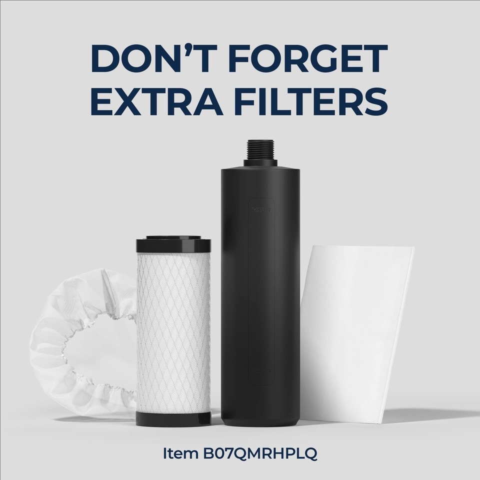 Outback Water Emergency Water Filtration System 5 Gallon Bucket