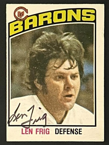 AUTOGRAPHED 1976-77 O-PEE-CHEE HOCKEY CARDS YOU SELECT GROUP 2 (SOME NOT SIGNED) - Picture 185 of 271