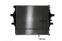 Mahle KüHler WasserküHler MotorküHlung MotorküHler Behr CR 2088 000S