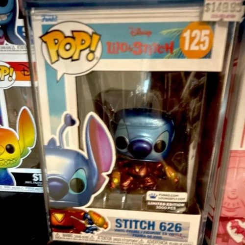 Funko Pop! Disney Stitch 626 Limited Edition Vinyl Figure #125 Exclusive