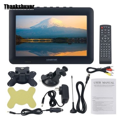 LEADSTAR D8 8'' Portable Television Portable Digital TV ATSC DVB-T2 ISDB-T