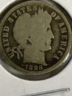 Circulated 1898 O Barber Dime