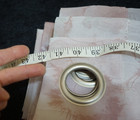 Set of 4 Floral Grommet Curtain Panels pastel 50x84 Window Drapes — photo 5