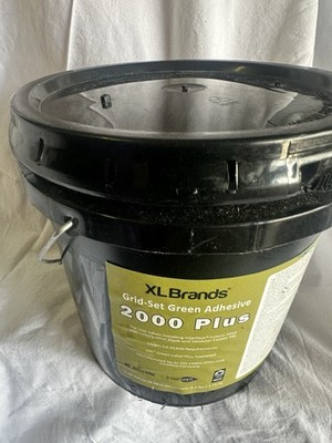 XL Brands Grid Set Green Adhesive 2000 Plus Carpet Luxury Vinyl Tile 1 Gallon