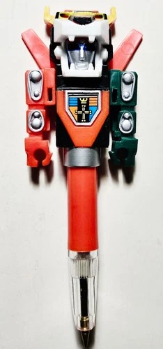 Vintage 1984 W.E.P. Voltron Novelty Character Pen RARE HTF 80s GoLion Robot