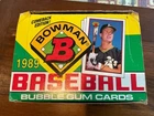 1989 BOWMAN Baseball Box 36 Sealed Packs, 12 Cards/Pack Ken Griffey Jr. RC?