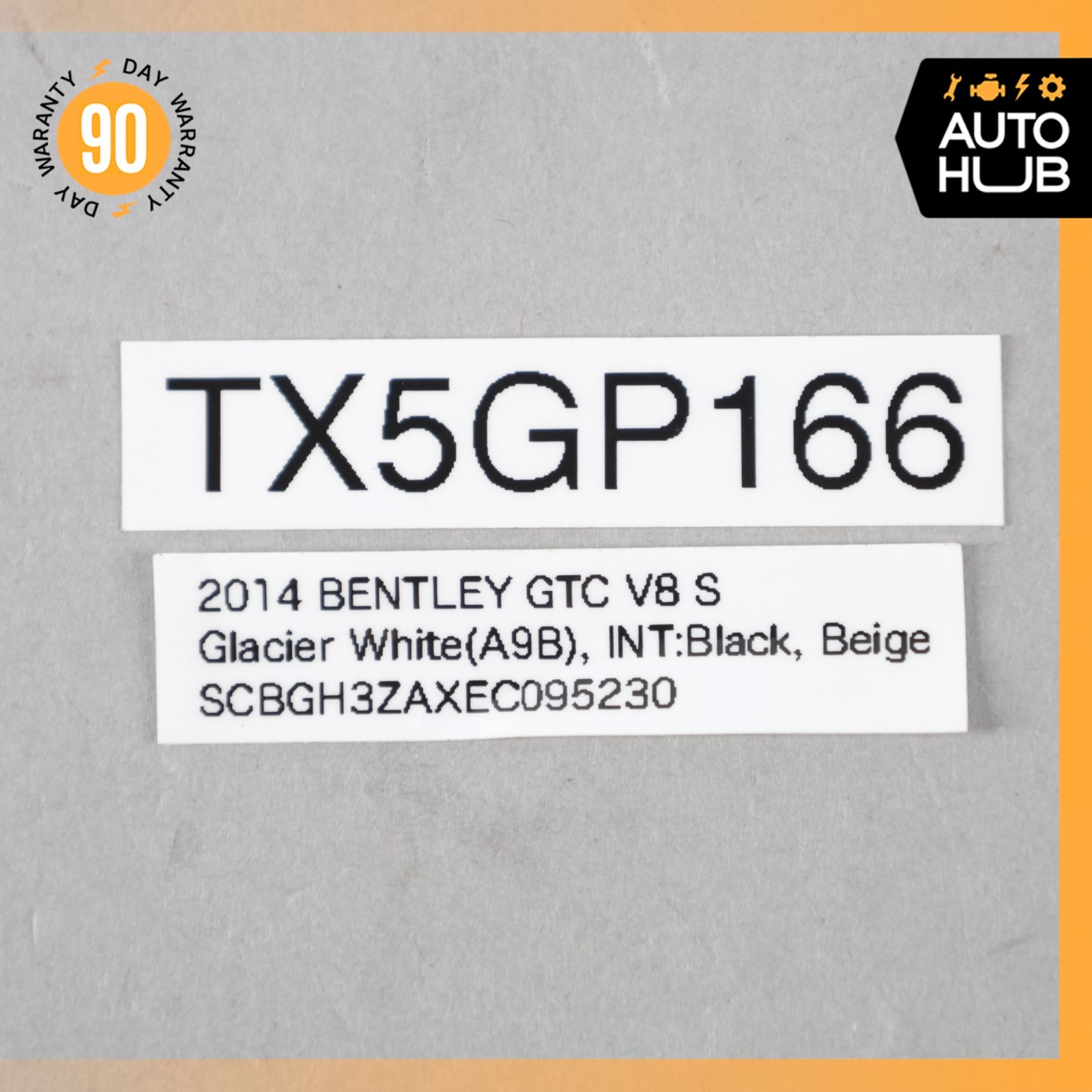 07-18 Bentley Continental GTC Rear Trunk Lid Hinges Left & Right Set OEM 49k