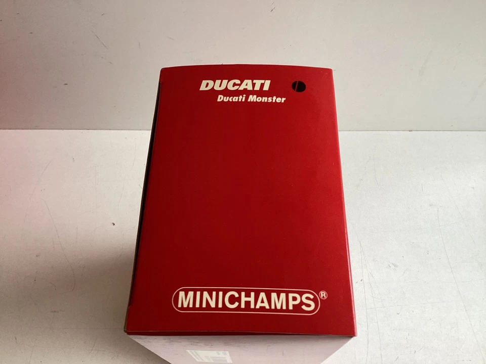 Minichamps Modell 1:12 Ducati Monster gelb 2002 OVP original neu ! - Bild 3 von 4