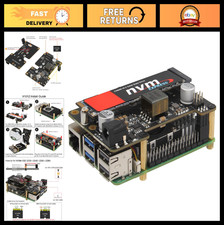 PoE HAT  PCIe to M.2 NVMe SSD Adapter for Raspberry Pi 5 - Supports 2280/2260/