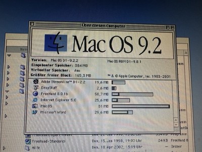 APPLE Power Mac G4 Model M8493 - 40GB - Macintosh Computer OS 9.2 - 733 MHz TOP