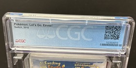 Pok&eacute;mon: Let&rsquo;s Go, Eevee! -  1st PRINT - CGC VGA Graded 9.8 A++