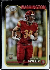 2024 Topps Chrome Michael Wiley #300 Rookie Silver Refractor