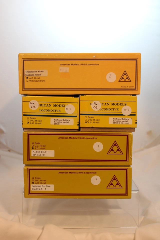 S Scale - American Models - 2 Unit Locomotive - Your Choice - Image 2 of 4